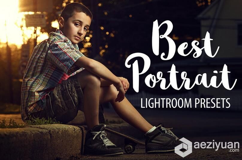 婚纱写真时尚现代色彩肖像Lightroom预设 Best Portrait Lightroom Presets婚纱写真,时尚,现代,色彩,肖像 - AE资源网 www.aeziyuan.com