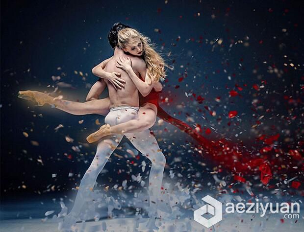 超酷粒子分散PS动作 Dispersion Photoshop Action 附视频教程超酷,粒子,分散,动作,photoshop - AE资源网 www.aeziyuan.com