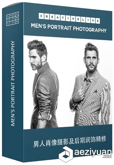 男人肖像摄影及后期润饰精修视频教程Men's Portrait Photography with Jeff Rojas男人,肖像摄影,后期,润饰,portrait - AE资源网 www.aeziyuan.com