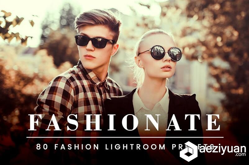 高端时尚杂志人像修饰Lightroom预设 Fashionate - Lightroom Presets高端时尚,时尚杂志,人像,修饰,lightroom - AE资源网 www.aeziyuan.com