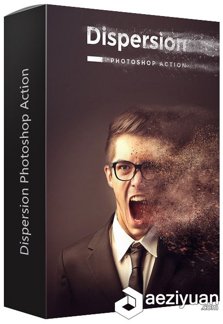 沙尘暴分散动作长距版 Dispersion Photoshop Action 附视频教程沙尘暴,分散,动作,photoshop,action - AE资源网 www.aeziyuan.com