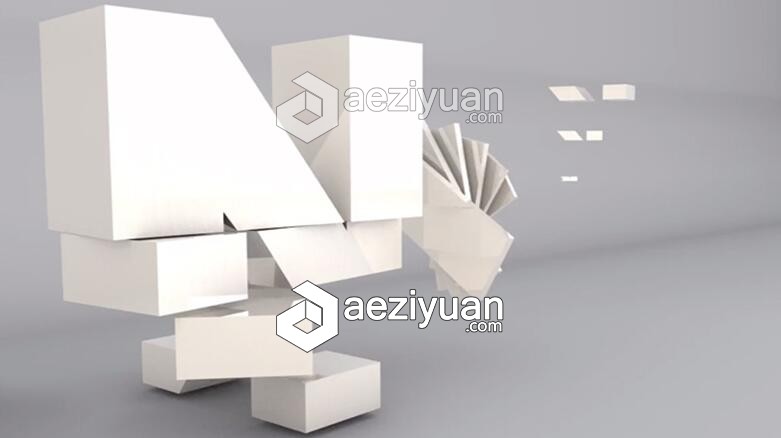 C4D三维文字翻转折叠动画特效视频教程 Spinning Letters Cinema 4D Tutorial三维,文字,动画特效,spinning,letters - AE资源网 www.aeziyuan.com