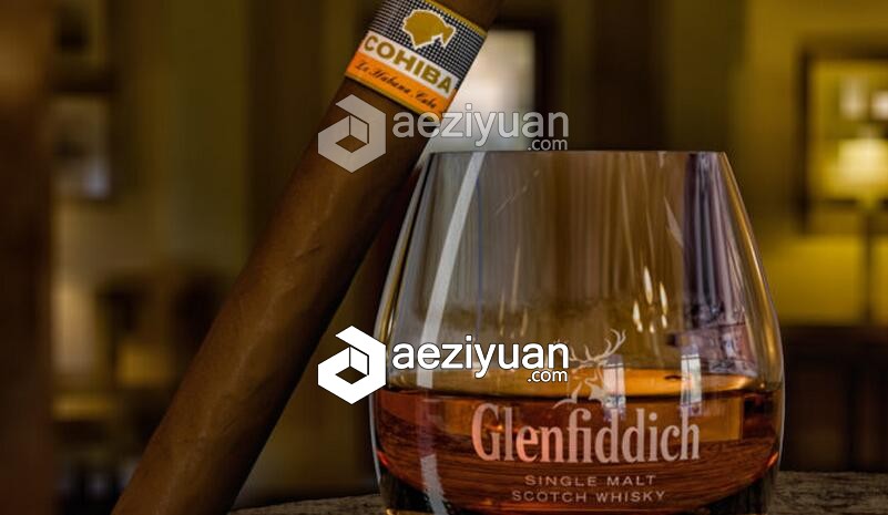 C4D威士忌酒杯建模材质渲染视频教程 Whisky anyone Cinema 4D Tutorial威士忌酒,酒杯,建模,材质,渲染 - AE资源网 www.aeziyuan.com