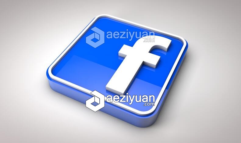 C4D制作Facebook图标logo建模材质渲染视频教程 附工程文件 Create a Logo可以采用IP方法调用,一台机器挂掉,CURLOPT_URL,CURLOPT_HEADER,CURLOPT_POST - AE资源网 www.aeziyuan.com