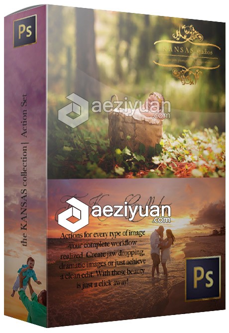 售价80美金的 Kansas PS动作合集 Photoshop Actions Collection售价,美金,动作,合集,photoshop - AE资源网 www.aeziyuan.com