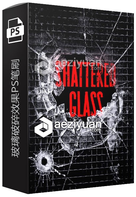 65款玻璃破碎效果PS笔刷 Ron's Shattered Glass可以采用IP方法调用,一台机器挂掉,CURLOPT_URL,CURLOPT_HEADER,CURLOPT_POST - AE资源网 www.aeziyuan.com