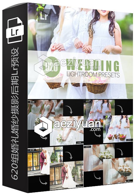 620组专业婚礼婚纱摄影后期LR预设 620 Wedding Lightroom Presets Vol2专业,婚礼,婚纱摄影,摄影后期,后期 - AE资源网 www.aeziyuan.com