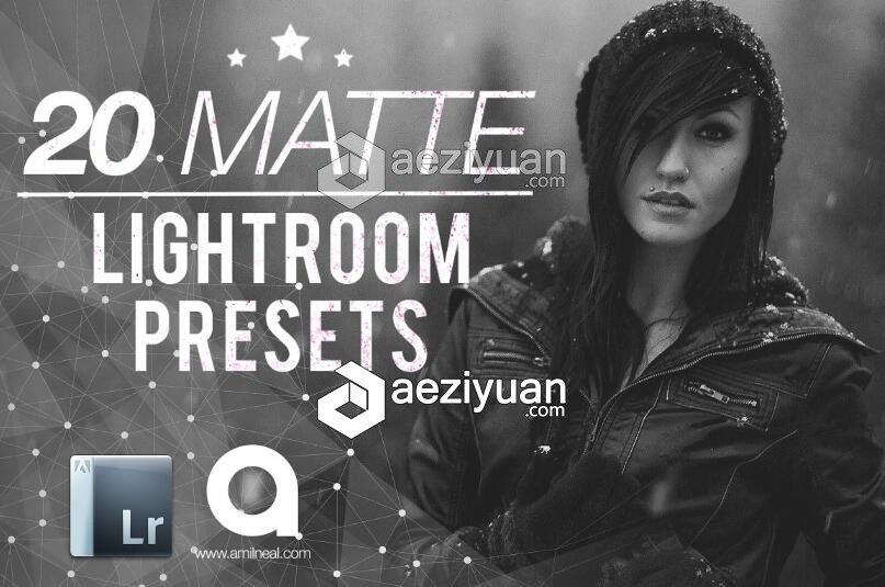 20磨砂Lightroom预设  Matte Premium Lightroom Presets磨砂,lightroom,预设,premium - AE资源网 www.aeziyuan.com