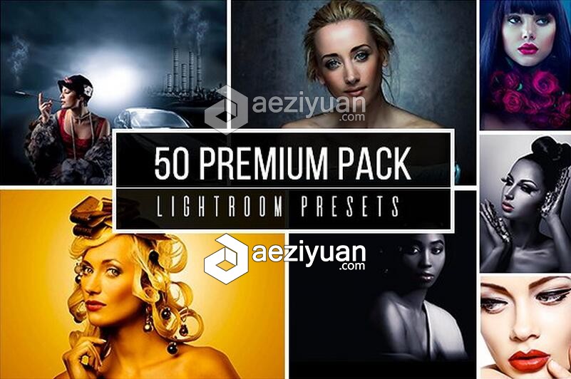 50高级Lightroom预设 50 Premium Lightroom Presets Pack高级,lightroom,预设,premium - AE资源网 www.aeziyuan.com