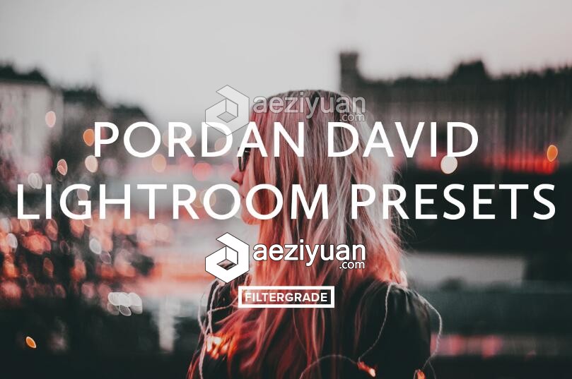 肖像摄影师Pordan David人像Lightroom预设 Pordan David Lightroom Presets肖像摄影,摄影师,david,人像,lightroom - AE资源网 www.aeziyuan.com