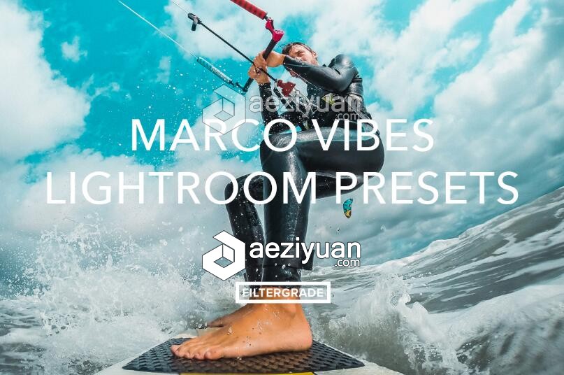 冒险旅行水下摄影运动相机摄影GoPro LR预设 Marco Vibes GoPro Lightroom Presets水下摄影,运动,预设,marco,gopro - AE资源网 www.aeziyuan.com