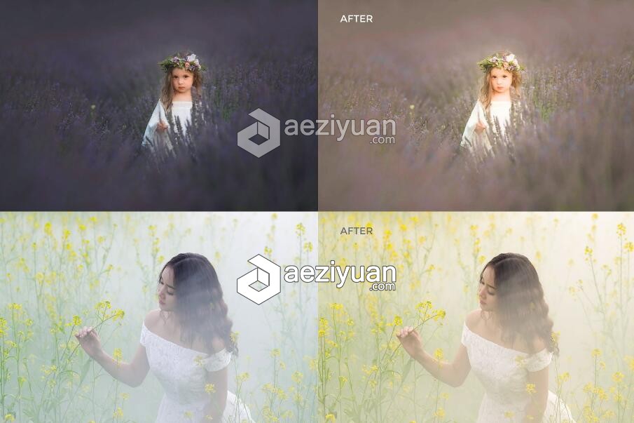 晨光暖光人像风景Lightroom预设 Warm light Lightroom preset晨光,人像,风景,lightroom,预设 - AE资源网 www.aeziyuan.com