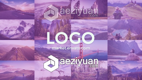 图文展示揭示LOGO AE模板 videohive Logo Intro 20794112图文,展示,揭示,logo,intro - AE资源网 www.aeziyuan.com