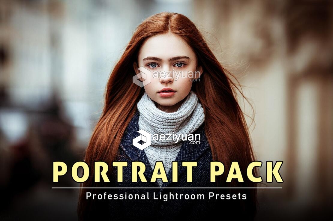 人像修饰Lightroom预设 Portrait Pack Lightroom Presets人像,修饰,lightroom,预设,portrait - AE资源网 www.aeziyuan.com