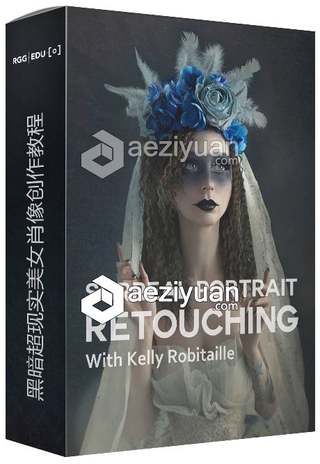 加拿大摄影师 Kelly Robitaille黑暗超现实美女肖像创作视频教程加拿大,摄影师,黑暗,美女,肖像 - AE资源网 www.aeziyuan.com