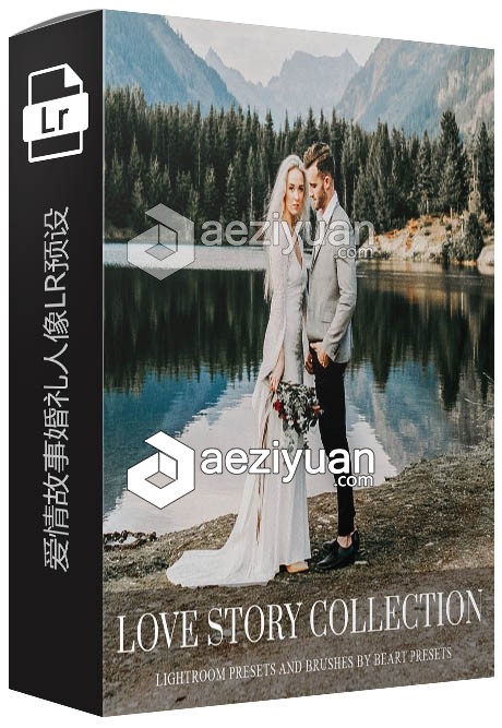 爱情故事婚礼人像Lightroom预设 Love Story Lightroom Presets爱情故事,人像,lightroom,预设,love - AE资源网 www.aeziyuan.com