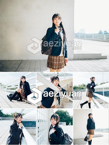 学院制服jk日系小清新Lightroom预设制服,日系,lightroom,预设 - AE资源网 www.aeziyuan.com