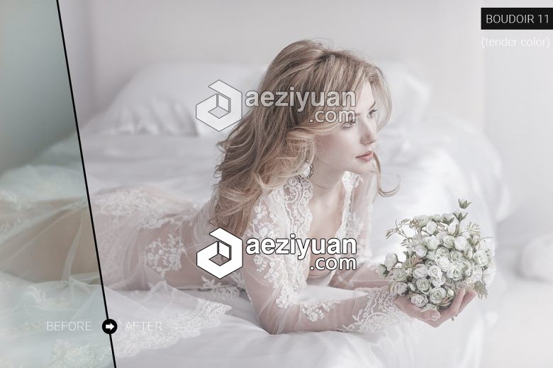 闺房写真时装模特摄影后期Lightroom预设 20 Boudoir Tender Lightroom Presets闺房,写真,时装模特,模特摄影,摄影后期 - AE资源网 www.aeziyuan.com