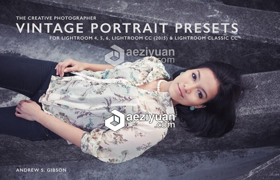 复古色调Lightroom预设 Vintage Portrait Presets for Lightroom色调,lightroom,预设,vintage,portrait - AE资源网 www.aeziyuan.com