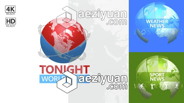 电视新闻栏目包装动画AE模板 Videohive Tonight World News可以采用IP方法调用,一台机器挂掉,CURLOPT_URL,CURLOPT_HEADER,CURLOPT_POST - AE资源网 www.aeziyuan.com