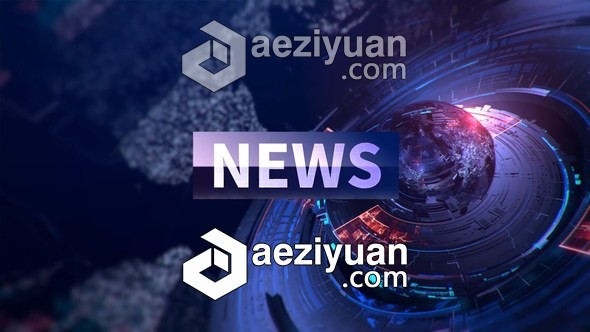 科技感电视广播新闻栏目包装AE模板 Videohive TV News 21152202科技感,电视广播,news,21152202 - AE资源网 www.aeziyuan.com