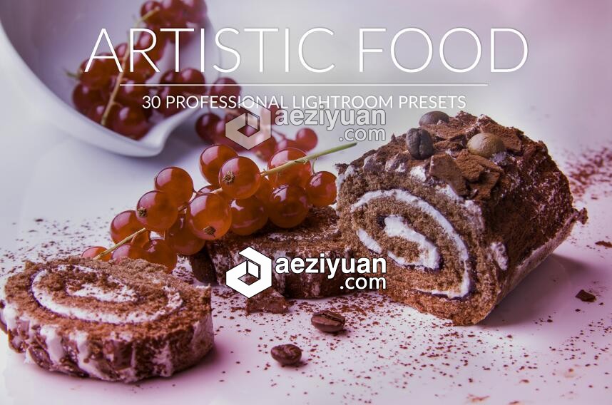 艺术食品美食摄影Lightroom预设 Artistic Food Lr Presets艺术,食品,lightroom,预设,artistic - AE资源网 www.aeziyuan.com