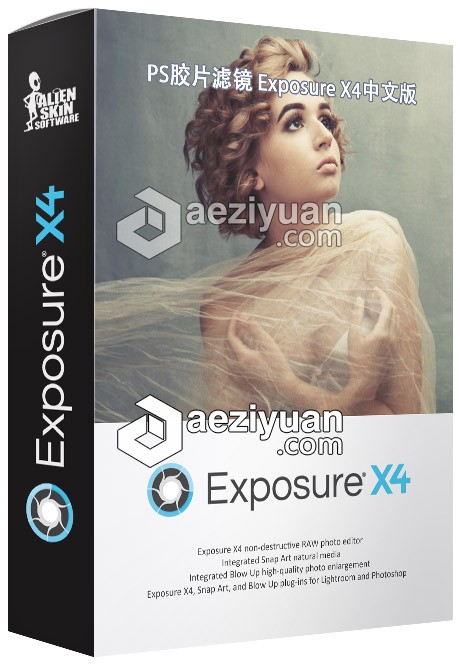 Exposure X4.0.7 for Mac完整汉化版 PS胶片插件Alien Skin Exposure X4中文版exposure,完整,汉化版,胶片,汉化 - AE资源网 www.aeziyuan.com