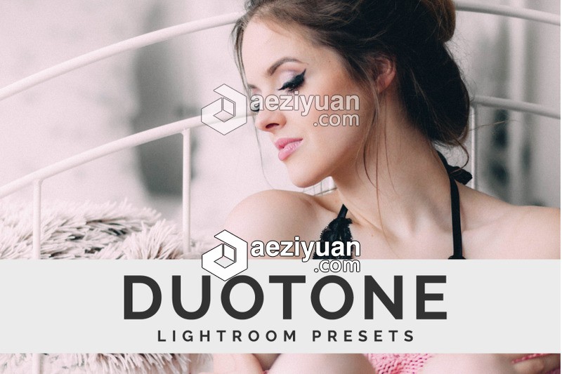 双色调人像Lightroom预设 Duotone Lightroom Presets人像,lightroom,预设 - AE资源网 www.aeziyuan.com