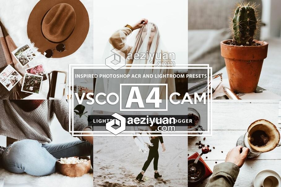 VSCOCam A4色调ins博主Lightroom预设 VSCO Cam A4 Inspired LR色调,博主,lightroom,预设 - AE资源网 www.aeziyuan.com