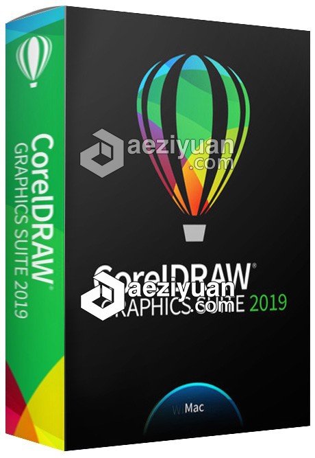 CorelDRAW Graphics Suite 2019 for Mac v21.2.0.708 CDR中文版coreldraw,graphics,中文版 - AE资源网 www.aeziyuan.com