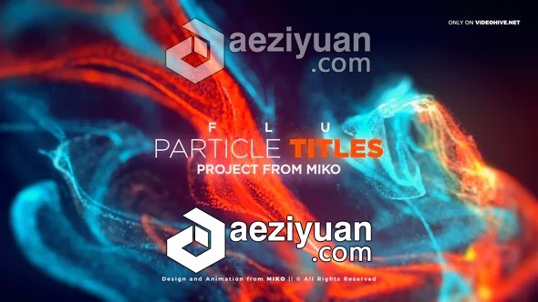 抽象梦幻流体粒子文字标题宣传片头AE模板 Videohive FLU - Particles Titles可以采用IP方法调用,一台机器挂掉,CURLOPT_URL,CURLOPT_HEADER,CURLOPT_POST - AE资源网 www.aeziyuan.com