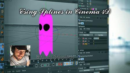 C4D样条线使用技术训练视频教程 USING SPLINES IN CINEMA 4D使用,技术训练,using,cinema - AE资源网 www.aeziyuan.com