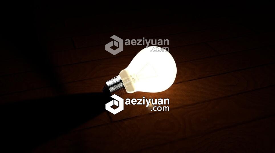 C4D电灯泡建模渲染视频教程How to model and texture a Light Bulb in CINEMA 4D建模,渲染,model,light,cinema - AE资源网 www.aeziyuan.com