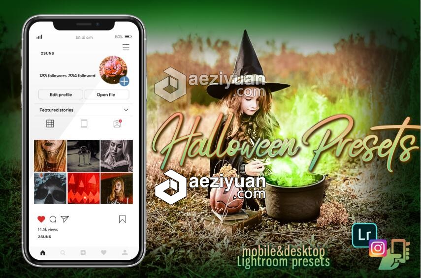 万圣节恐怖冷色调Lightroom预设+手机版Lightroom App滤镜万圣节,恐怖,lightroom,预设,手机 - AE资源网 www.aeziyuan.com