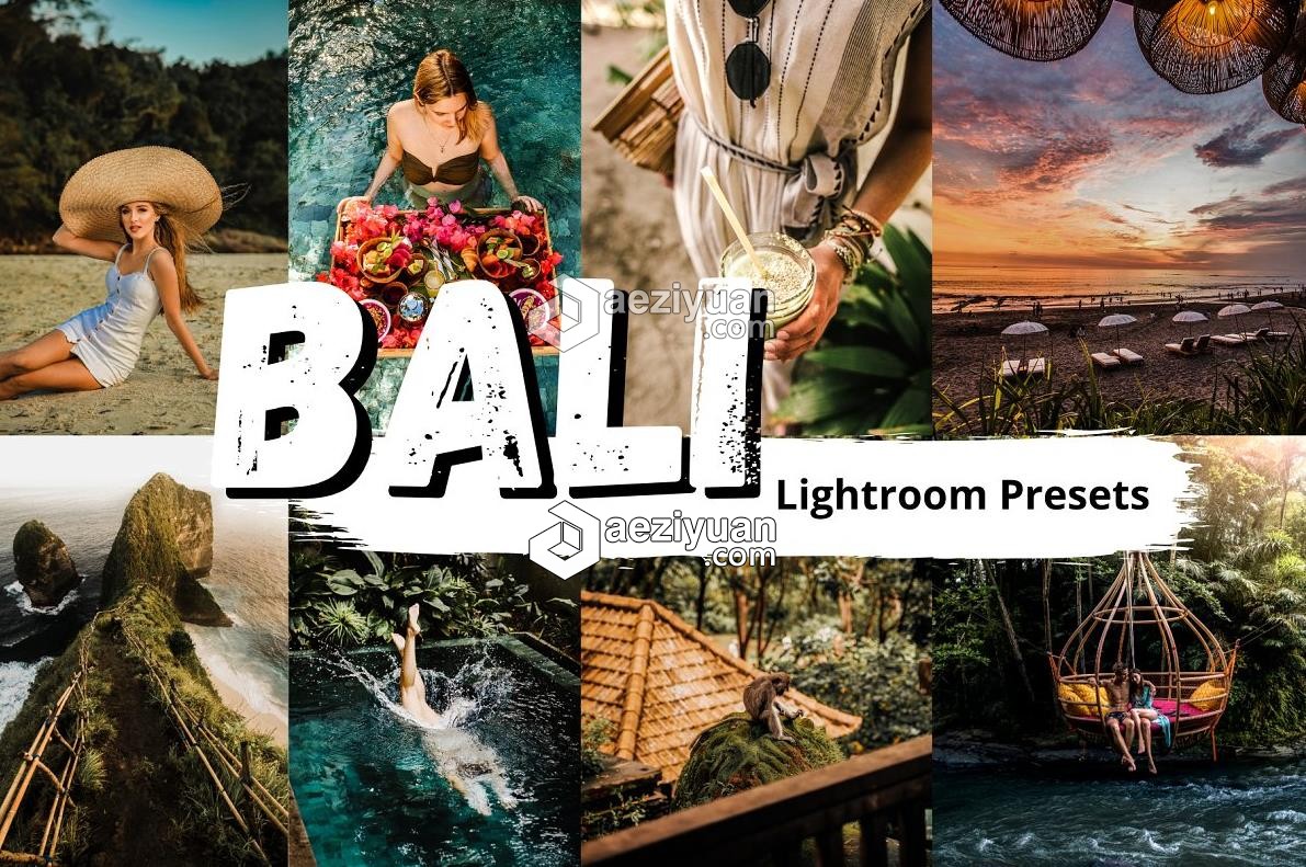 巴黎旅拍人像LR预设+手机lr预设 Bali Lightroom Presets巴黎,人像,预设,手机,lightroom - AE资源网 www.aeziyuan.com