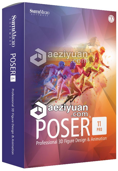 Poser Pro人物造型设计软件 Smith Micro Poser Pro V11.2 Win/Mac破解版 免费下载人物造型设计,micro,免费下载 - AE资源网 www.aeziyuan.com