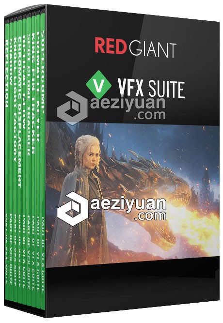 红巨人视觉特效合成AE/PR插件Red Giant VFX Suite v1.0.6 Win/Mac巨人,视觉特效,特效合成,插件 - AE资源网 www.aeziyuan.com