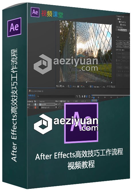 After Effects高效技巧工作流程视频教程after,effects,高效,技巧,工作流程 - AE资源网 www.aeziyuan.com