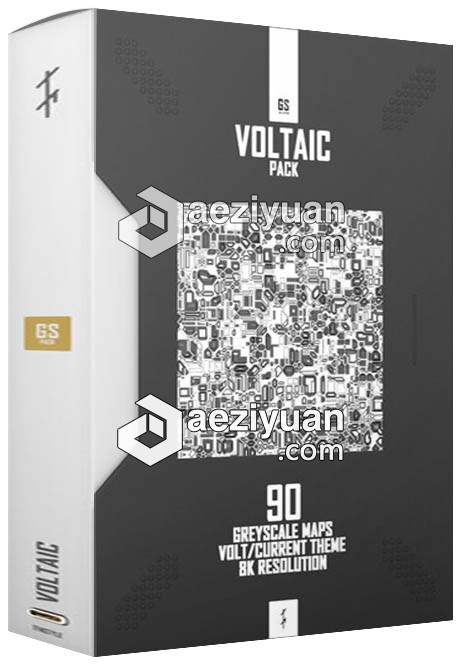 Voltaic Pack 电器电流回路纹理凹凸置换贴图素材包可以采用IP方法调用,一台机器挂掉,CURLOPT_URL,CURLOPT_HEADER,CURLOPT_POST - AE资源网 www.aeziyuan.com