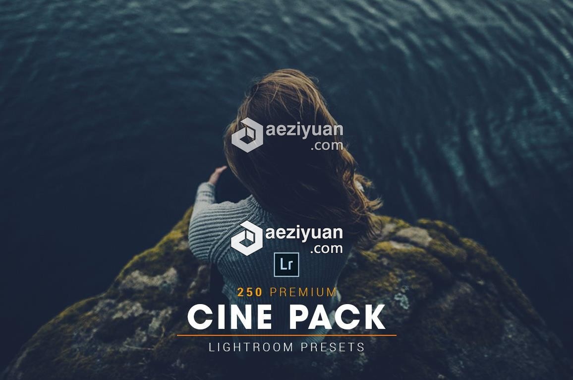 250个高级电影效果Lightroom预设 250 Premium Cine Lightroom Presets - AE资源网 www.aeziyuan.com