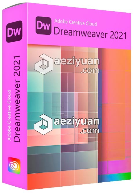 Adobe Dreamweaver 2021 21.0.0.15392 Winx64 DW 2021中英文版一键安装完整版adobe,dreamweaver,英文版,一键,安装 - AE资源网 www.aeziyuan.com