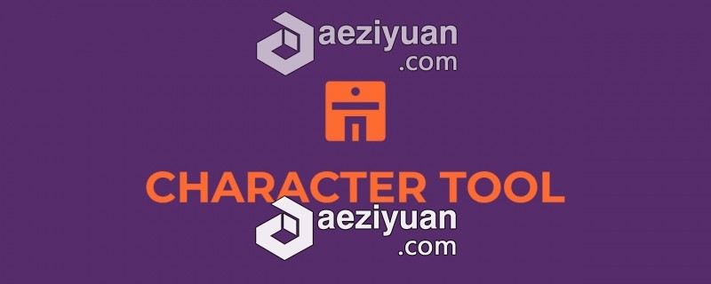 二维卡通角色动作绑定MG动画制作AE脚本 Character Tool 1.0.6 Win/Mac 附使用教程二维,卡通,角色,动作,绑定 - AE资源网 www.aeziyuan.com