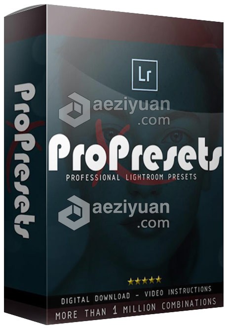 棚拍人像流水线工作台LR预设套装 PRO PRESETS X only professional Lightroom Presets人像,流水线,工作台,预设,套装 - AE资源网 www.aeziyuan.com