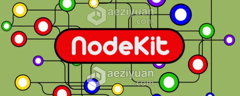 点线连接阵列动画AE脚本 NodeKit V1.04 附视频教程连接,阵列,动画,脚本,视频教程 - AE资源网 www.aeziyuan.com