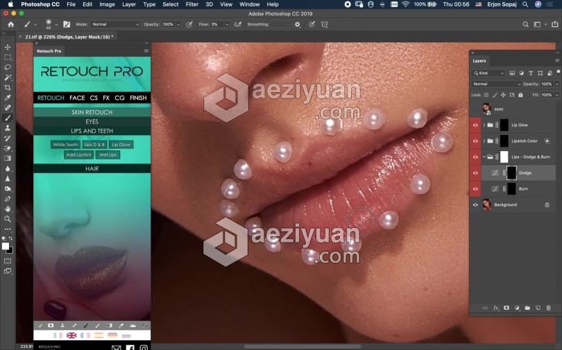 Retouch Pro官方视频教程 中文字幕官方,视频教程,中文字幕 - AE资源网 www.aeziyuan.com