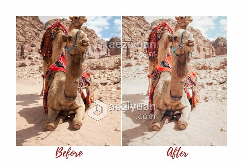 摩洛哥沙漠旅拍人文胶片Lightroom预设 Lightroom Presets MOROCCO摩洛哥,沙漠,人文,胶片,lightroom - AE资源网 www.aeziyuan.com