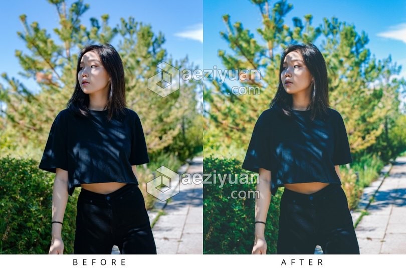 时装模特电影人像Lightroom预设 10 Fashion Model Lightroom Presets时装模特,模特,人像,lightroom,预设 - AE资源网 www.aeziyuan.com