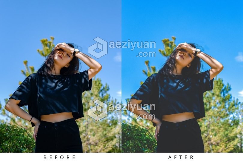 时装模特电影人像Lightroom预设 10 Fashion Model Lightroom Presets时装模特,模特,人像,lightroom,预设 - AE资源网 www.aeziyuan.com