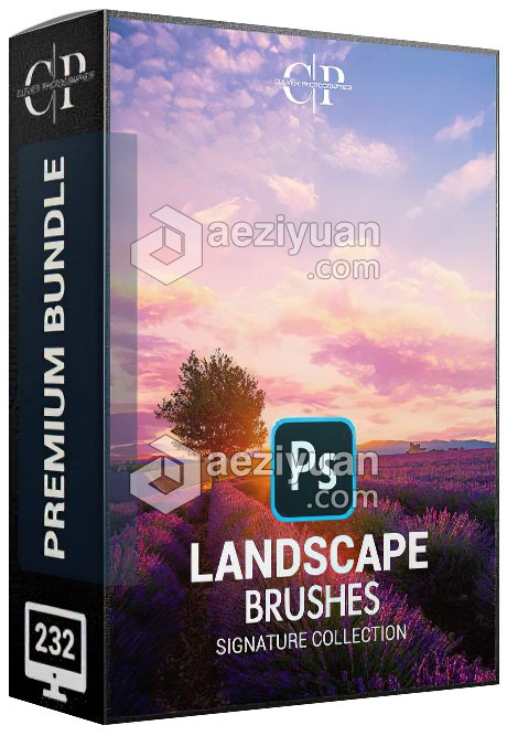 风光摄影师必备12套Photoshop笔刷合集附视频教程 Photoshop Brushes - Landscape Bundle 2020风光摄影,摄影师,必备,photoshop,笔刷 - AE资源网 www.aeziyuan.com