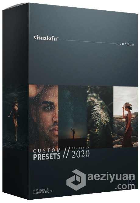 旅拍风光人像电影风格自定义LR预设/APP预设 VISUALOFU CUSTOM PRESETS 2020风光,人像,电影,风格,custom - AE资源网 www.aeziyuan.com